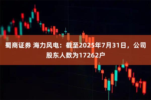 蜀商证券 海力风电：截至2025年7月31日，公司股东人数为17262户